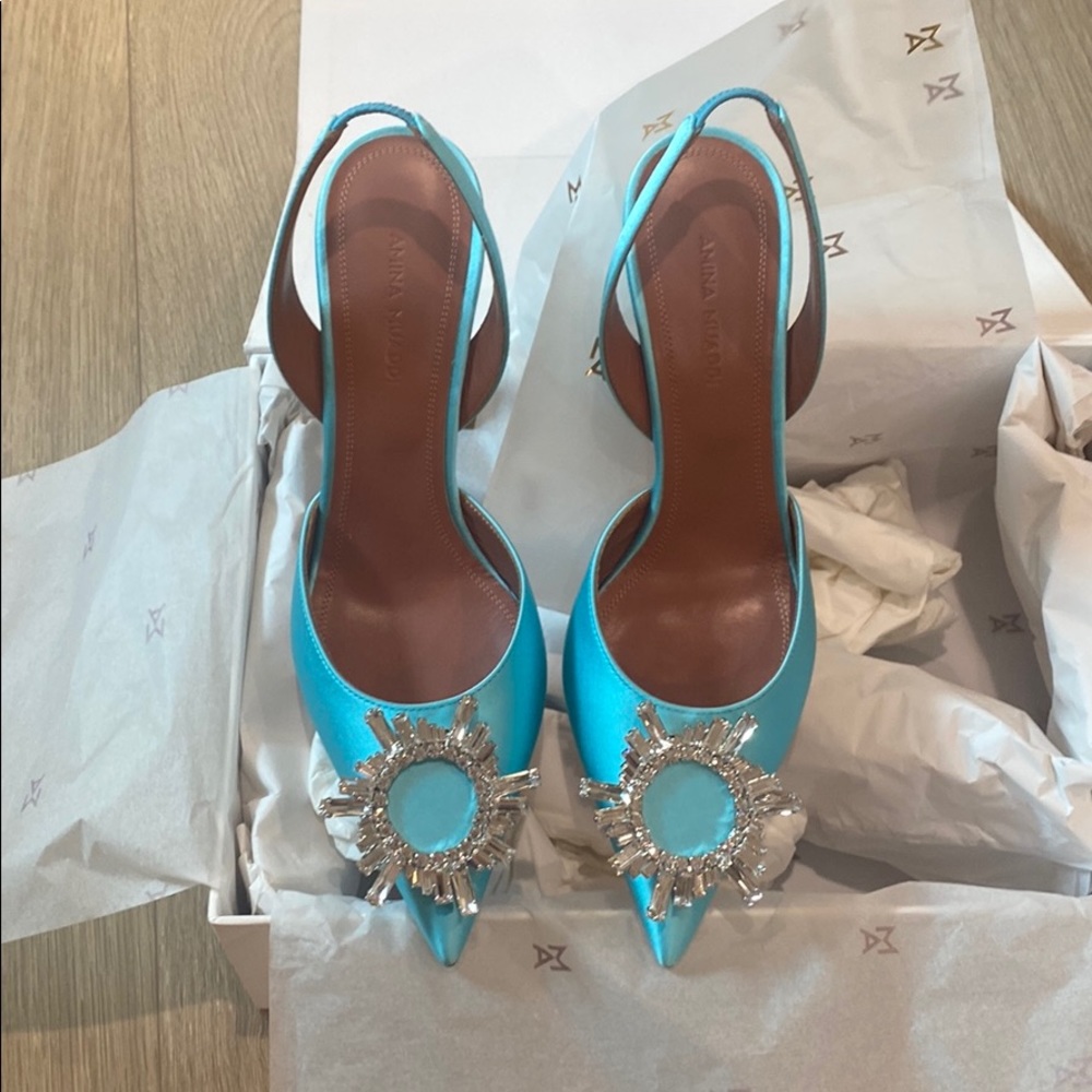 Amina muaddi shoes